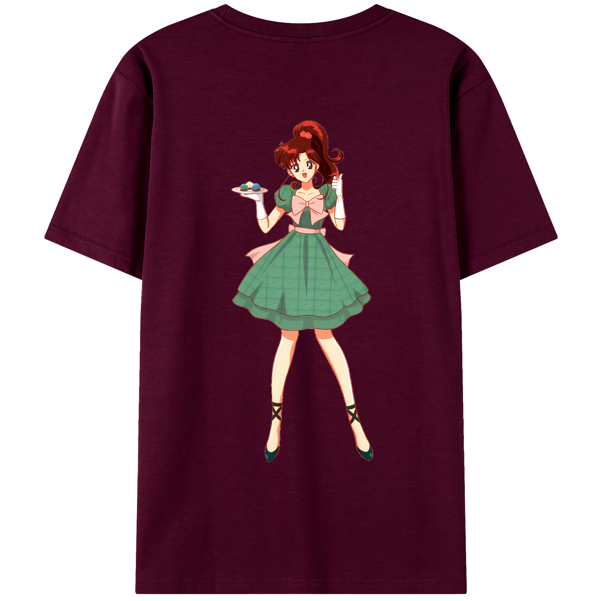 （画像用） 美少女戦士セーラームーン 木野 まこと きの まこと Sailor Moon Kino Makoto （セーラージュピター；Sailor Jupiter） レディース半袖Tシャツ(バックプリント)